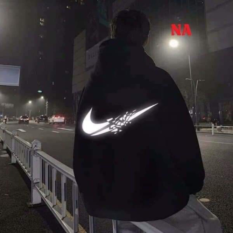 Áo hoodie dấu tích vỡ phản quang CH12