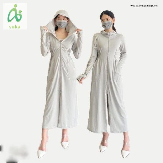 Áo Chống Nắng Nữ Toàn Thân Thông Hơi Cao Cấp Siêu Đẹp Siêu Mát SK10