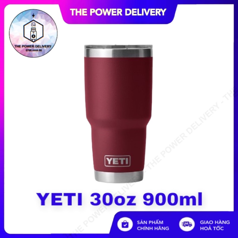 Ly Giữ Nhiệt Yeti Rambler 30oz Tumbler Nắp Magslider Mới Nhất 2021 - Chính Hãng Yeti USA