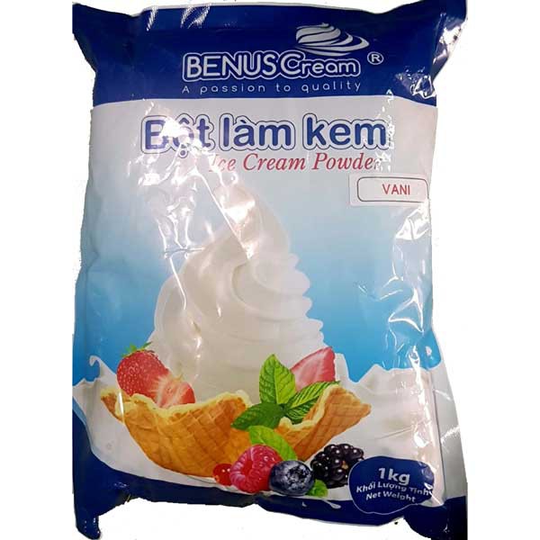 Bột làm kem tươi khoai môn