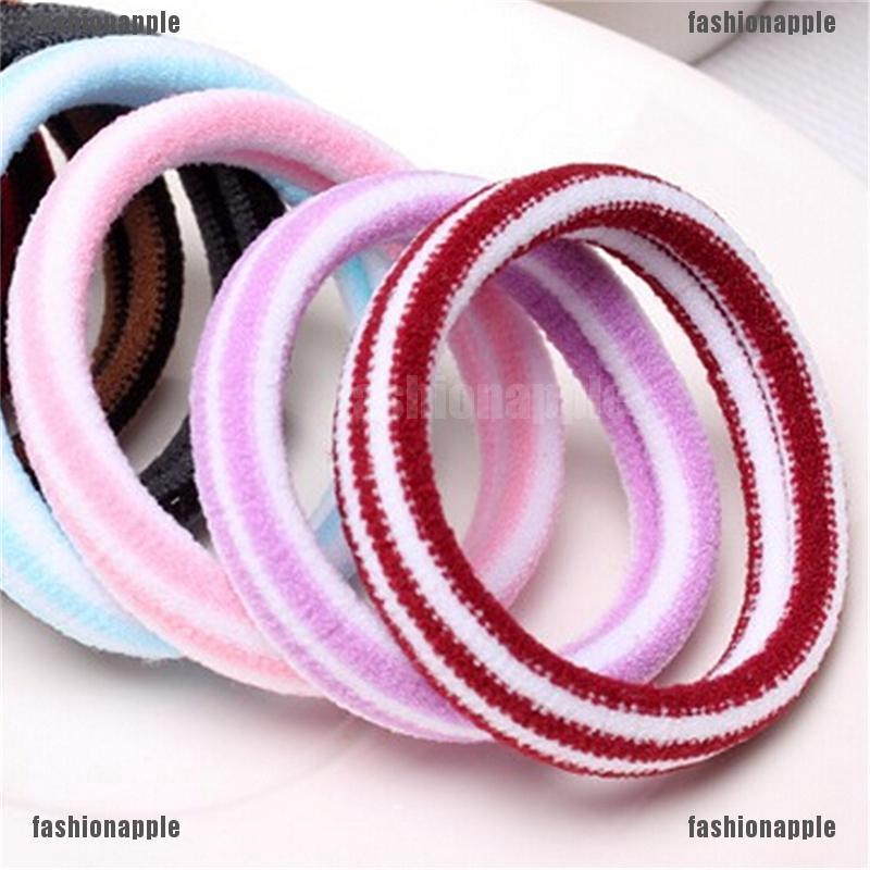 Bộ 10 dây cột tóc co dãn cho nữ