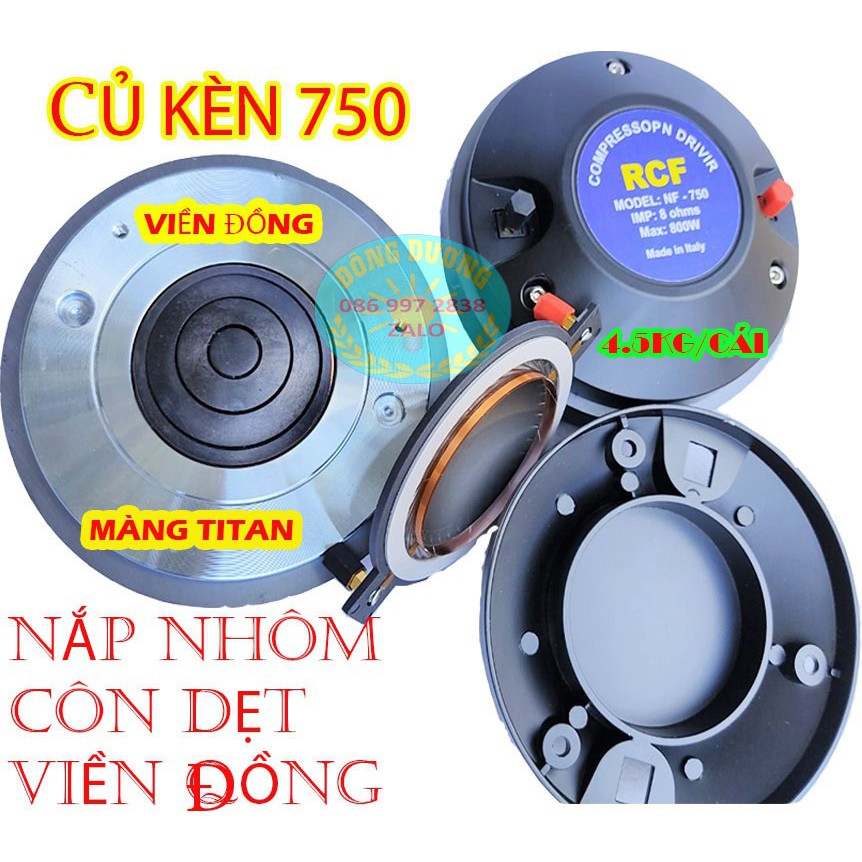 LOA TREBLE SÂN KHẤU 750 RCF TỪ 170 CÔN DẸT - HÀNG NHẬP CAO CẤP