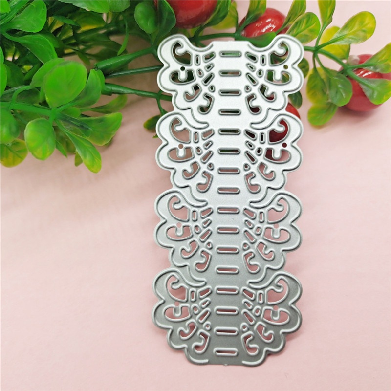 Khuôn Cắt Giấy Kim Loại Hình Khung Hình Hoa Văn Xinh Xắn
