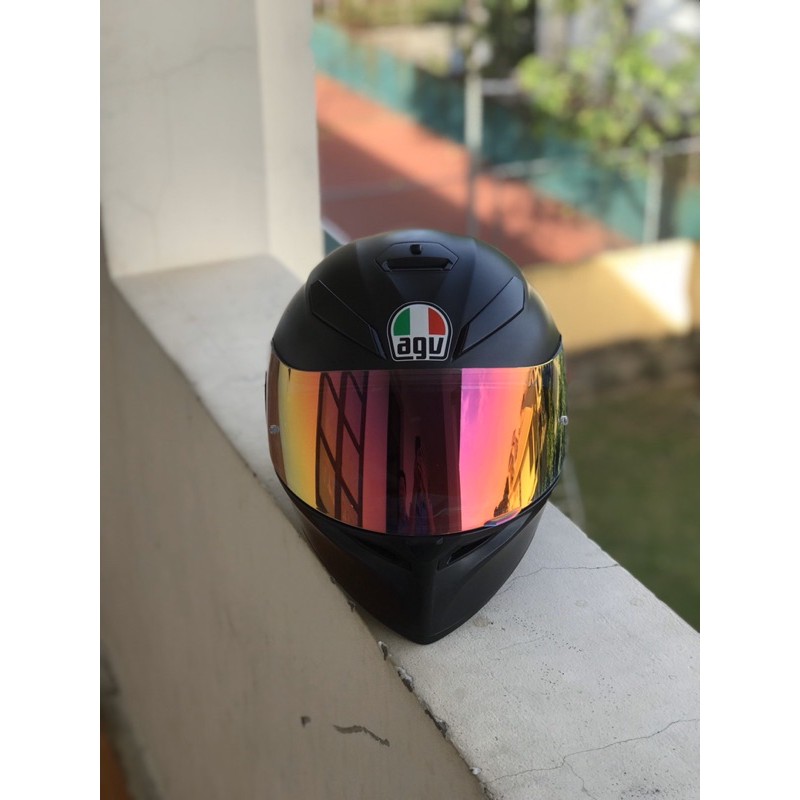 Kính rainbow thay thế cho nón fullface AGV K1, K3SV, K5, K5S