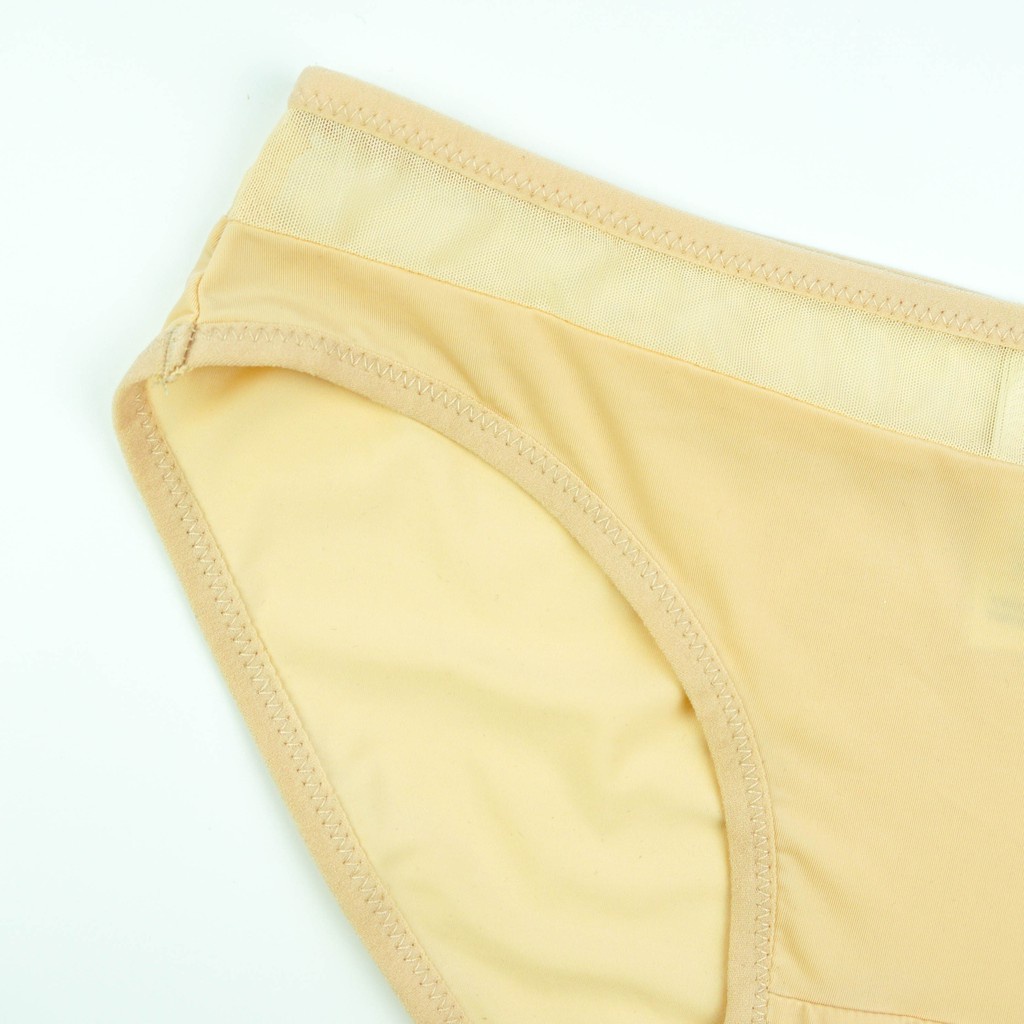 [FORM NHỎ] Combo 5 Quần Lót Nữ Trơn Phối Lưới Lưng Thấp Thoải Mái (Mustoto MQ45)