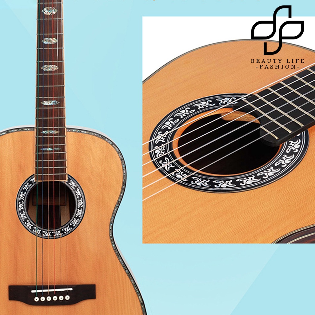 Miếng Dán Trang Trí Lỗ Đàn Guitar 39-inch