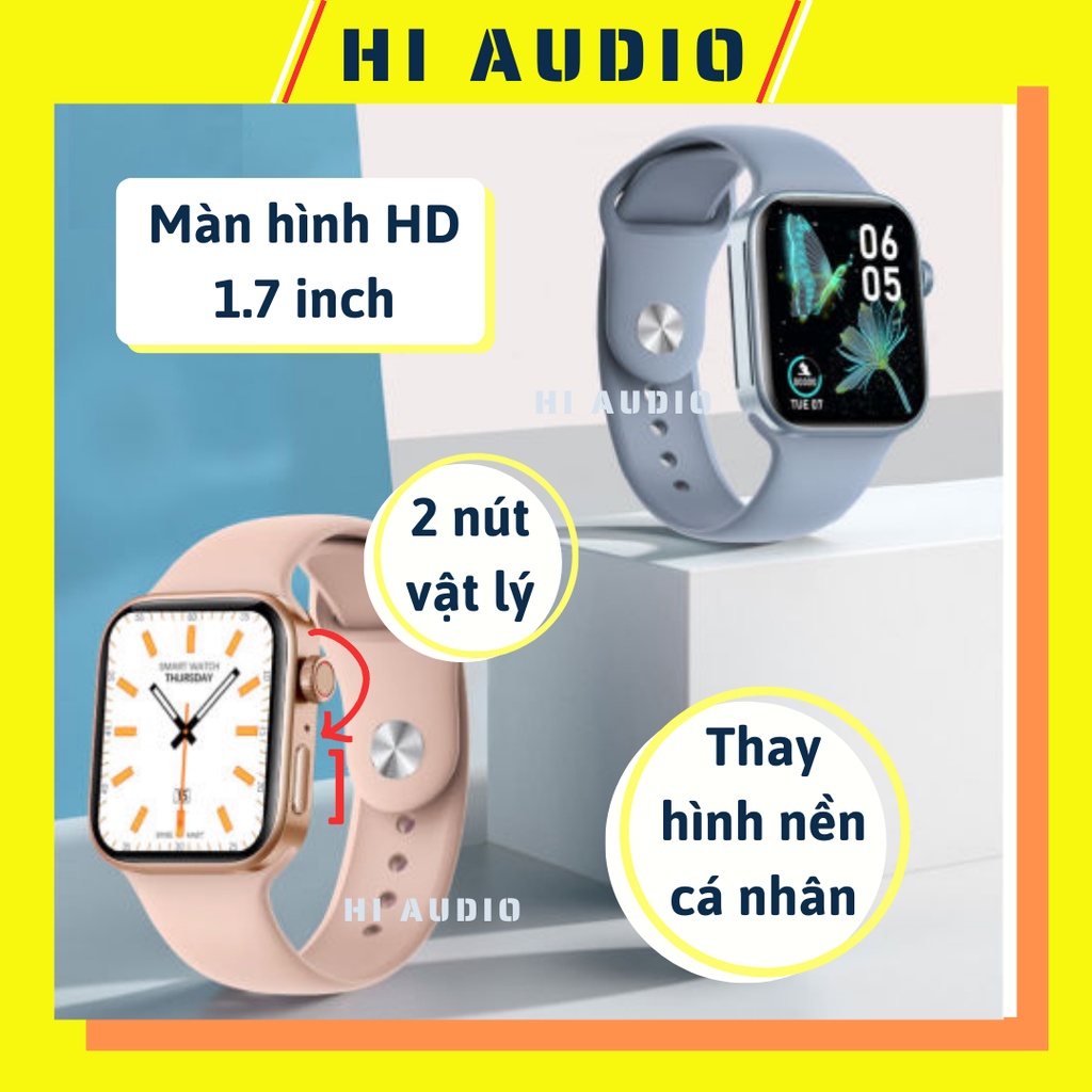 Đồng Hồ Thông Minh Thể Thao - Smart Watch Chơi Game Thế Hệ 7 Nghe Gọi 2 Nút Vật Lý