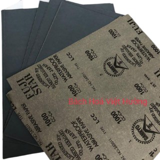 Giấy giáp nước Nhật Bản (1 tờ), giấy nhám mịn