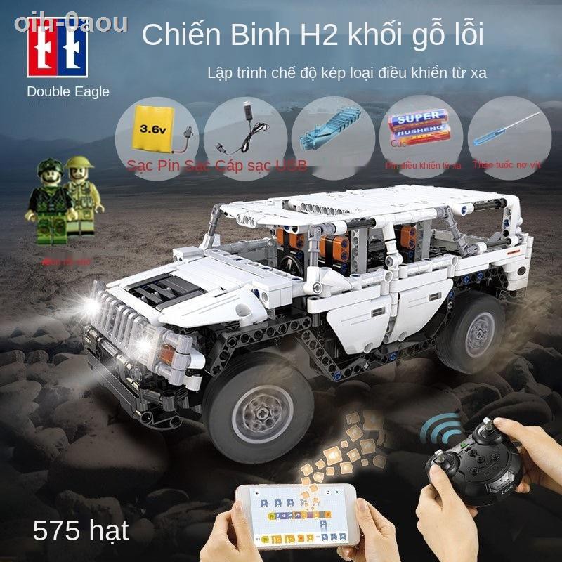 Đồ chơi xếp hình cậu bé tương thích với xe thể thao điều khiển từ xa bằng điện Lego mô địa trẻ em