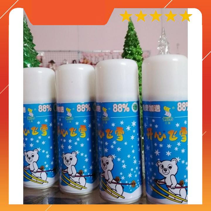 BÌNH XỊT TUYẾT NOEL - TUYẾT TAN ẢNH SHOP CHỤP -Quà lưu niệm 24h