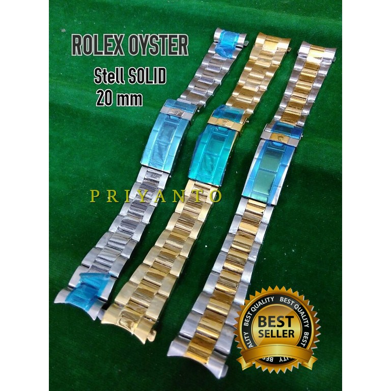 Rolex Dây Đồng Hồ Thời Trang 20mm Rolex Oyster