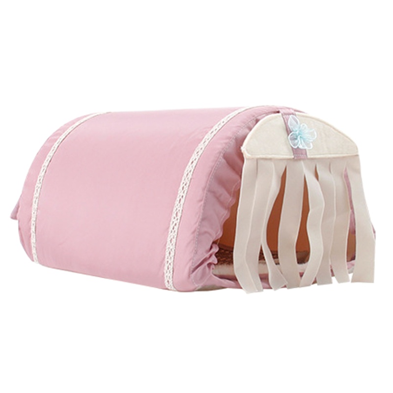 Đường Hầm Kèm Rèm Treo Giường Ngủ Nhỏ Hình Thú Cho Sóc Chuột / Mèo Kitty