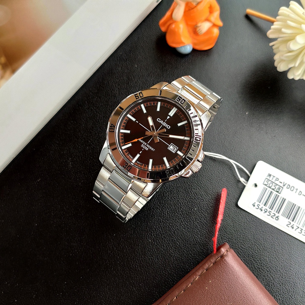 Đồng hồ nam Casio MTP-VD01 MTP VD01D MTP VD01G MTP VD01SG bảo hành 1 năm chính hãng | BigBuy360 - bigbuy360.vn