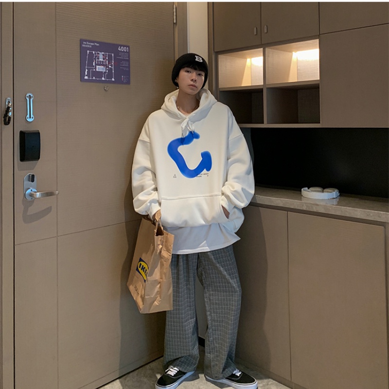 Áo Hoodie dày dặn ấm áp thời trang mùa đông cho nam size M-5XL