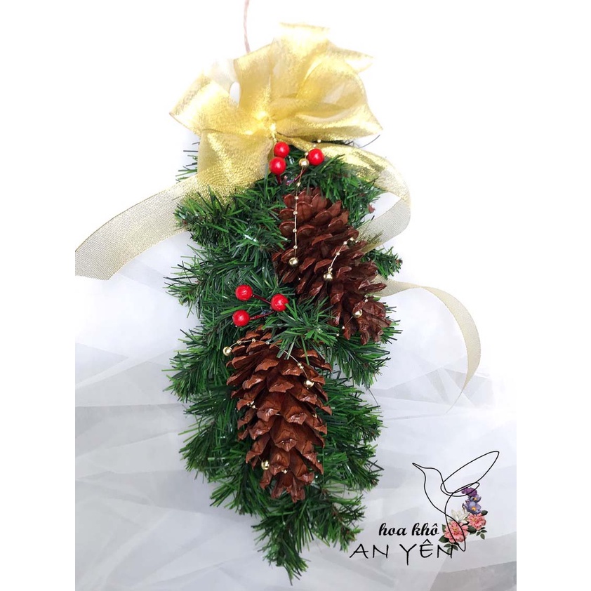 TRÁI THÔNG TRANG TRÍ NOEL