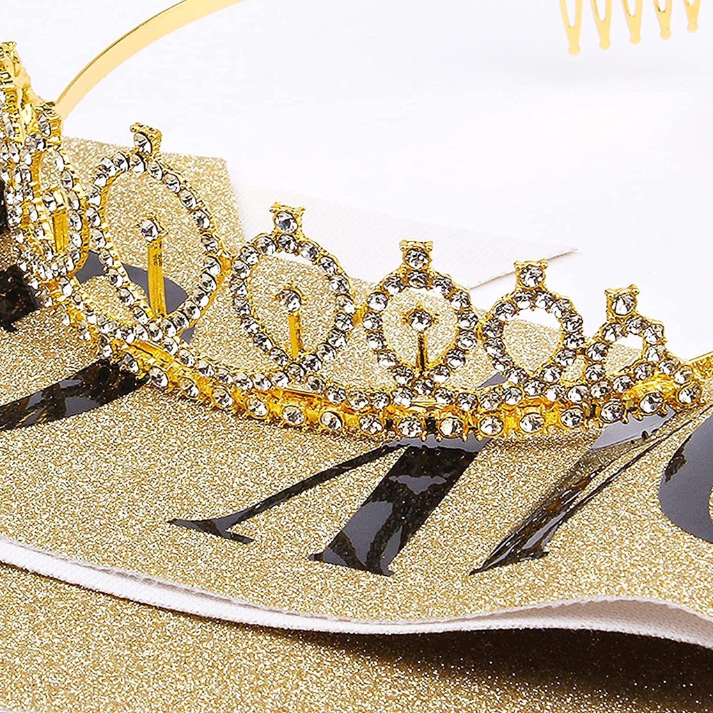 Bộ 2 Cài Tóc Hình Vương Miện Bằng Kim Loại Thời Trang Cho Nữ|Bộ Vương Miện Và Vương Miện Đội Đầu Dễ Thương Cho Bé