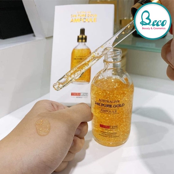 Serum Tinh Chất Vàng 24k Pure Gold Ampoule Thera Lady 100ml