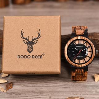 Đồng Hồ Quartz Dây Gỗ Dododo Deer C 07