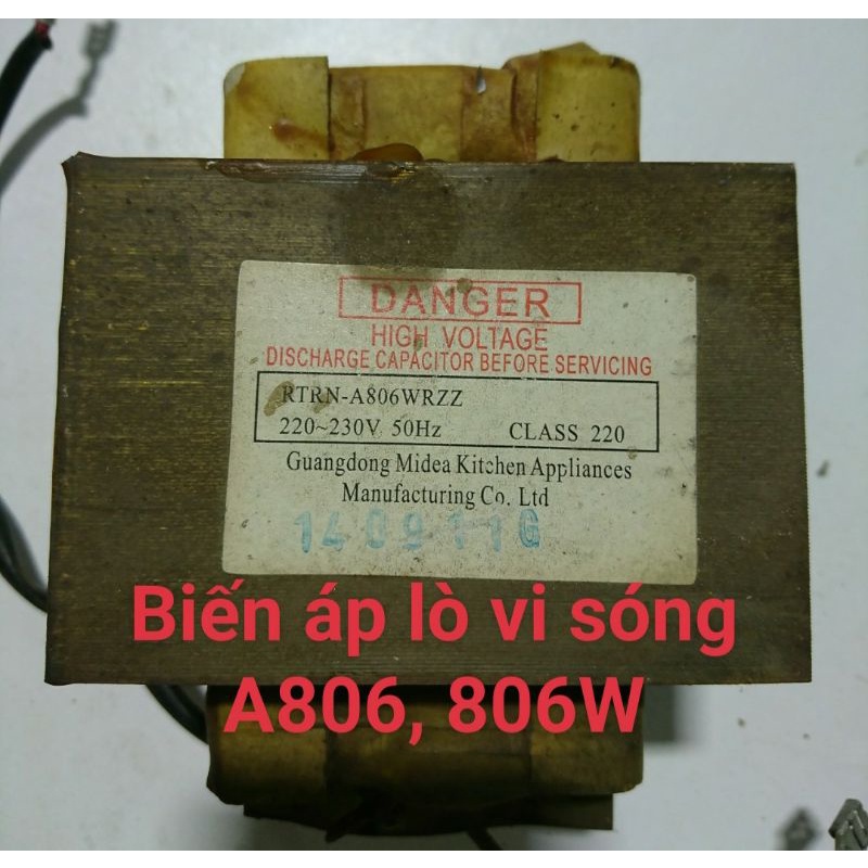 Biến áp lò vi sóng tháo máy còn sống hàng xịn