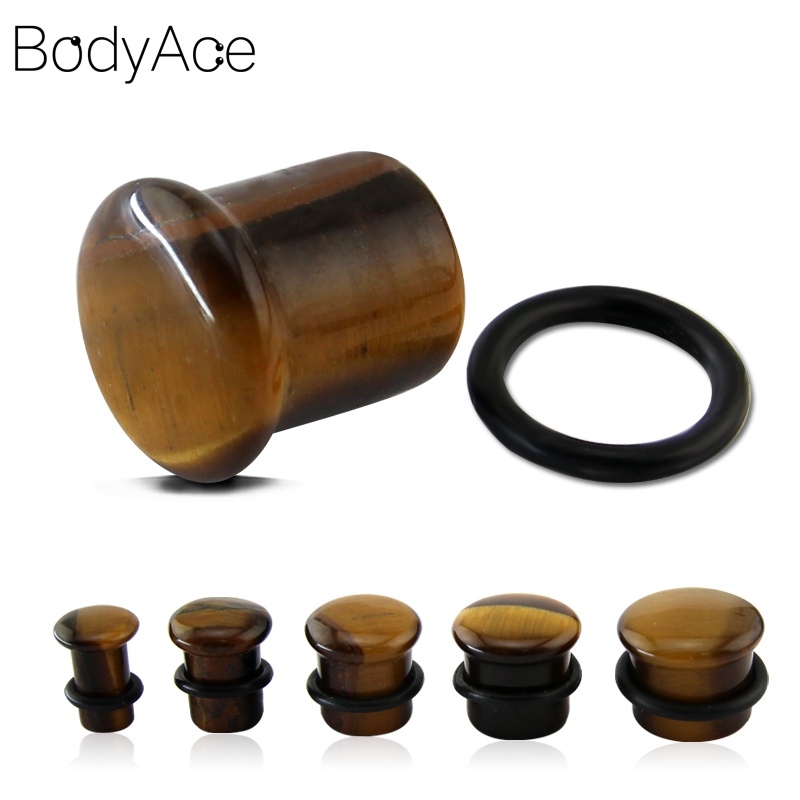 Khuyên Nong Tai Bằng Đá Tự Nhiên Thời Trang Unisex