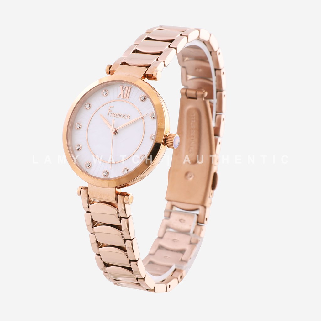 Đồng hồ nữ Freelook Elegant Muse Rose Gold Metal Wire Watch FL5205 - Lamy watch