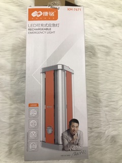 Đèn tích điện  KM 7671. và KN-9864LA. KN 9854LA