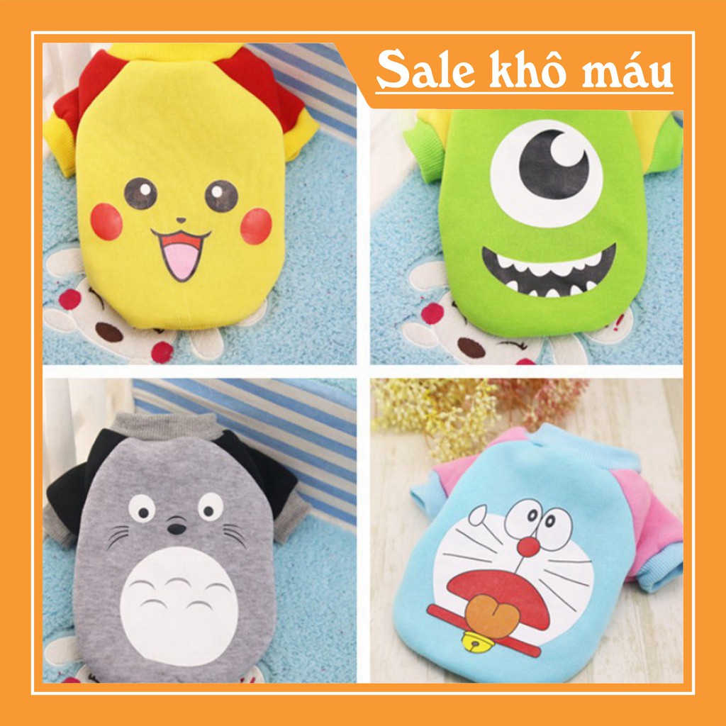 [FLASH SALE] Áo nỉ cho chó mèo (phát màu ngẫu nhiên)