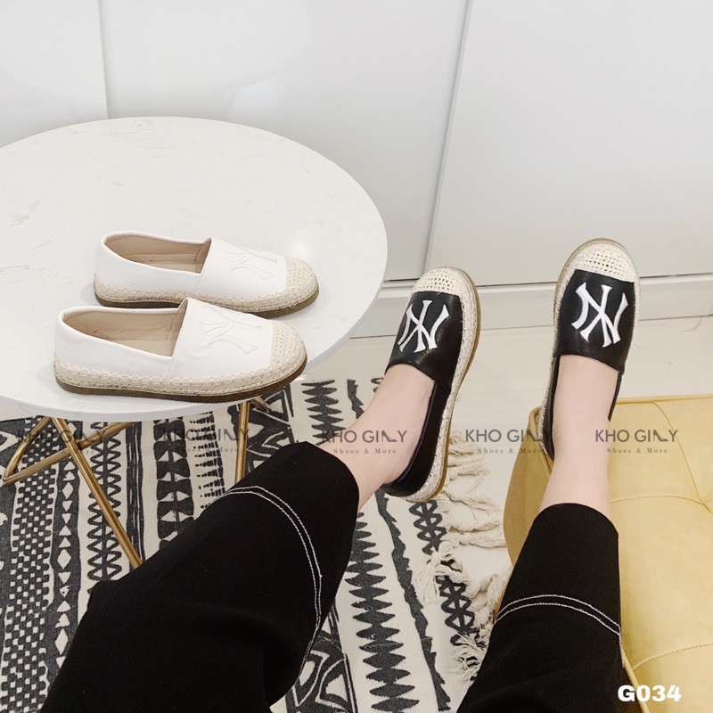 Giày Slipon cói NY | BigBuy360 - bigbuy360.vn