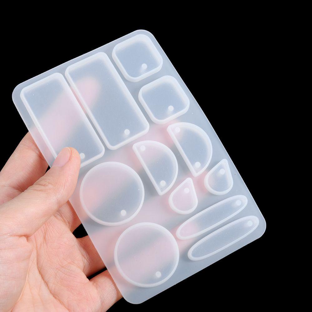 Khuôn Silicone Làm Móc Khóa / Vòng cổ Bằng Resin Thủ Công