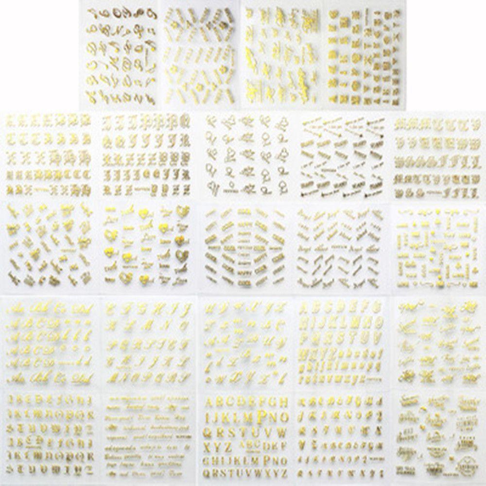 Miếng Dán Trang Trí Móng Tay 3D DIY Xinh Xắn|Decal Dán Móng Nghệ Thuật