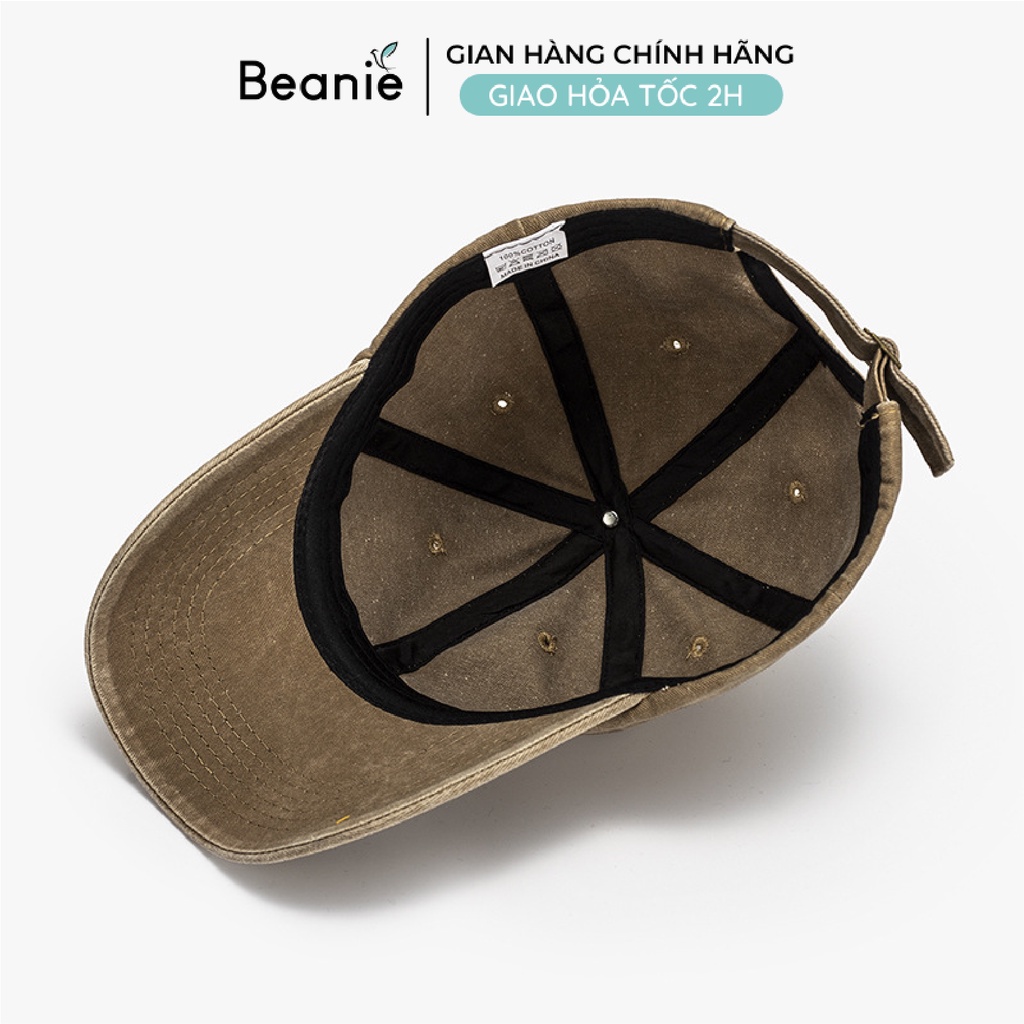 Mũ Lưỡi Trai Trơn BEANIE Unisex Nam Nữ Phong Cách Hàn Quốc, Nón Kết Vải Kaki Cao Cấp Ulzzang Đẹp Nhiều Màu Đen Be LT05