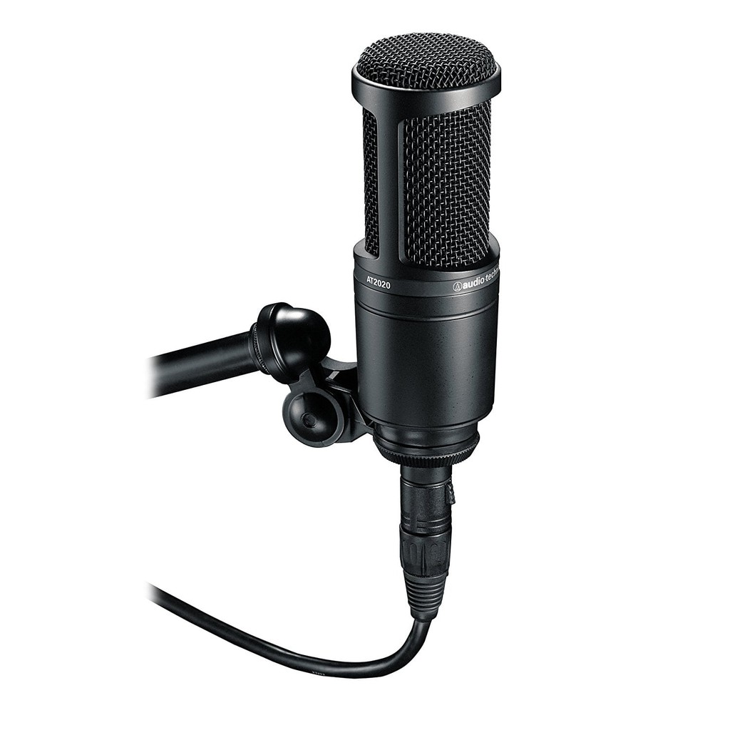 Bộ micro livestream ISK AT2020 đi sound card SC M1 hỗ trợ nguồn 48v dây livestream MA2 chân màng- Trọn bộ mic thu âm