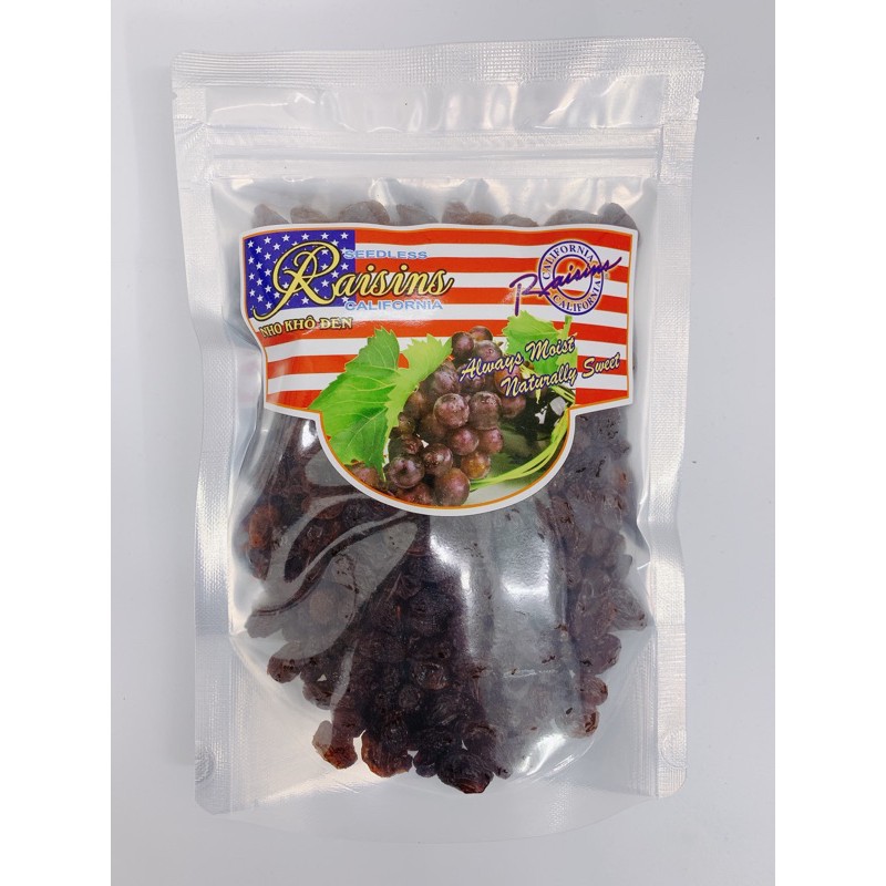 NHO KHÔ ĐEN MỸ RAISINS CALIFORNIA GÓI 320G