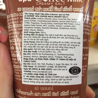 Muối sữa spa A Bonne cà phê 350g THÁI LAN