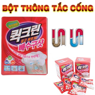 Bột Thông Tắc Vệ Sinh Thông Cống HÀN QUỐC - GÓI ĐỎ