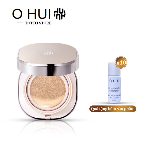 Phấn Nước Dưỡng Ẩm Che Phủ Cao Ohui Miracle Moisture Chiffon Cushion 15g x 3 lõi