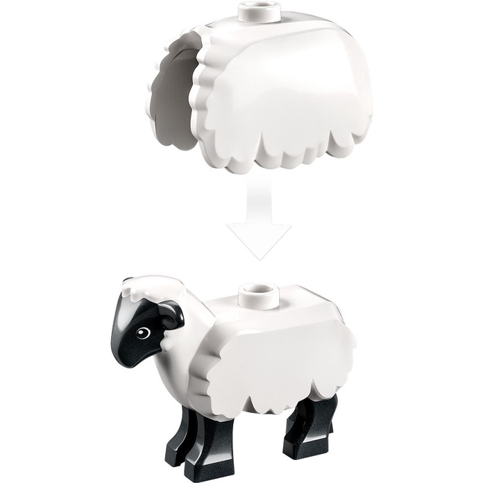 60346 Đồ chơi lắp ráp Iego CITY Barn & Farm Animals - Chuồng & trang trại động vật