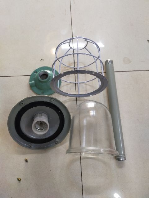 Combo đèn chống 100w và ty sắt