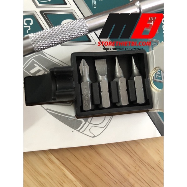 Tacsd30156 Bộ tua vít tự động 15 chi tiết tiện lợi Total