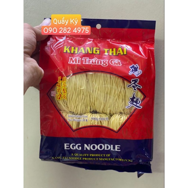 Mì trứng gà khang thái 500g