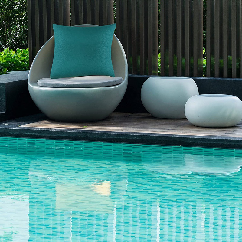 Bộ 4 Vỏ Gối Vuông 18X18 Inches Chống Nước Trang Trí Sân Vườn Ngoài Trời