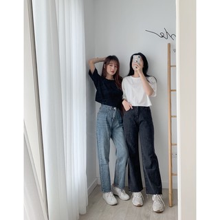 Áo trơn dáng ngắn AP372 1994closet