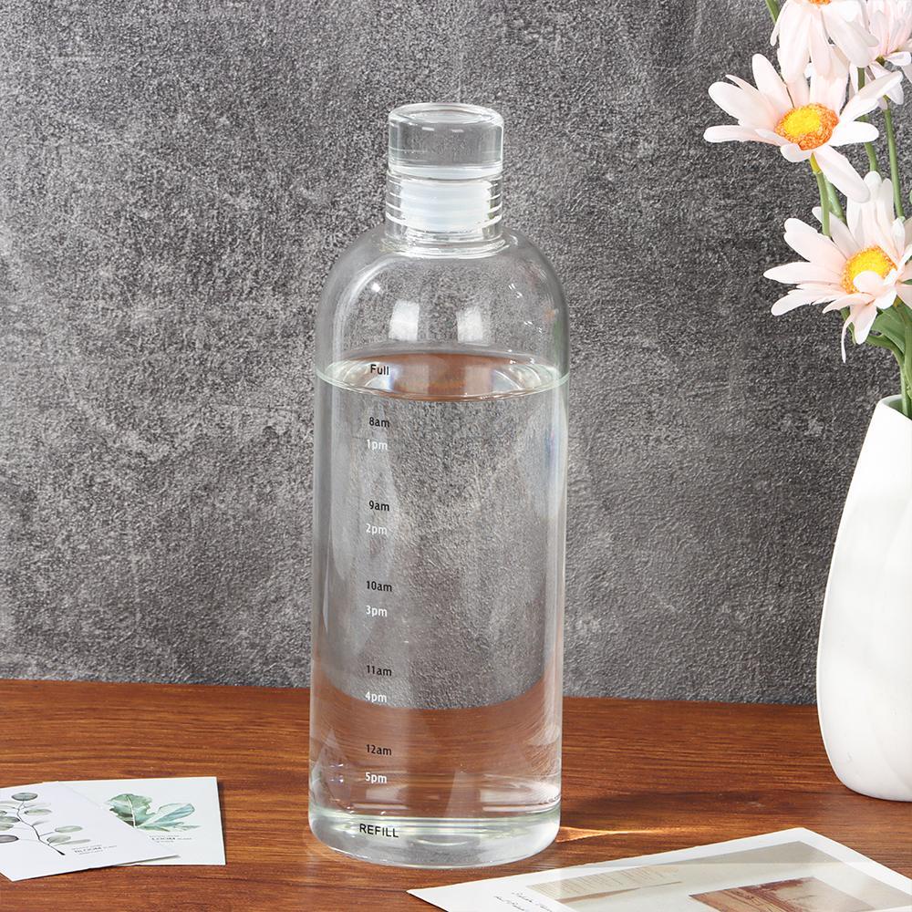 Bình Nước Thủy Tinh Trong Suốt Dung Tích 500ML / 750ML