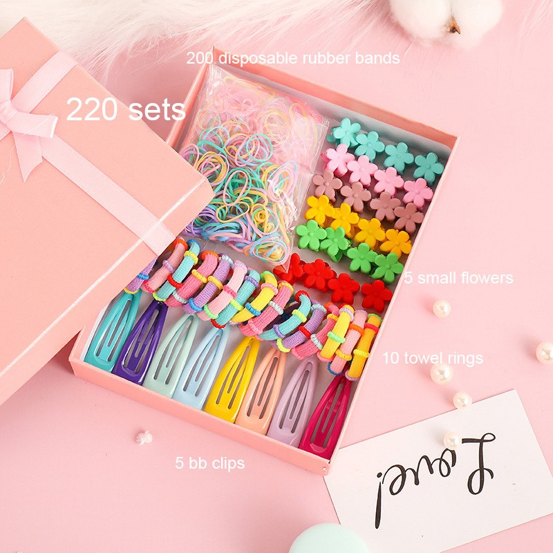 Bộ phụ kiện tóc xinh xắn đáng yêu dành cho bé gái