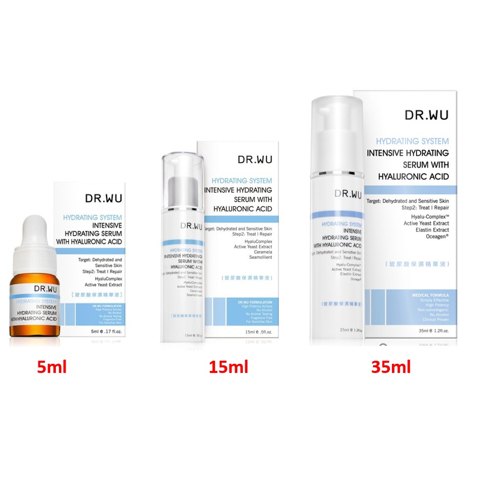 Serum cấp nước Hyaluronic Acid dr.wu . [New Hot]