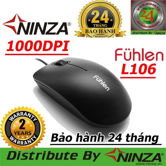 [Bảo hành Toàn Quốc 24 tháng] Chuột chơi game Fuhlen X102S chính hãng, 2400DPI,Lò xo Omron 10 triệu click | SM680R M87S