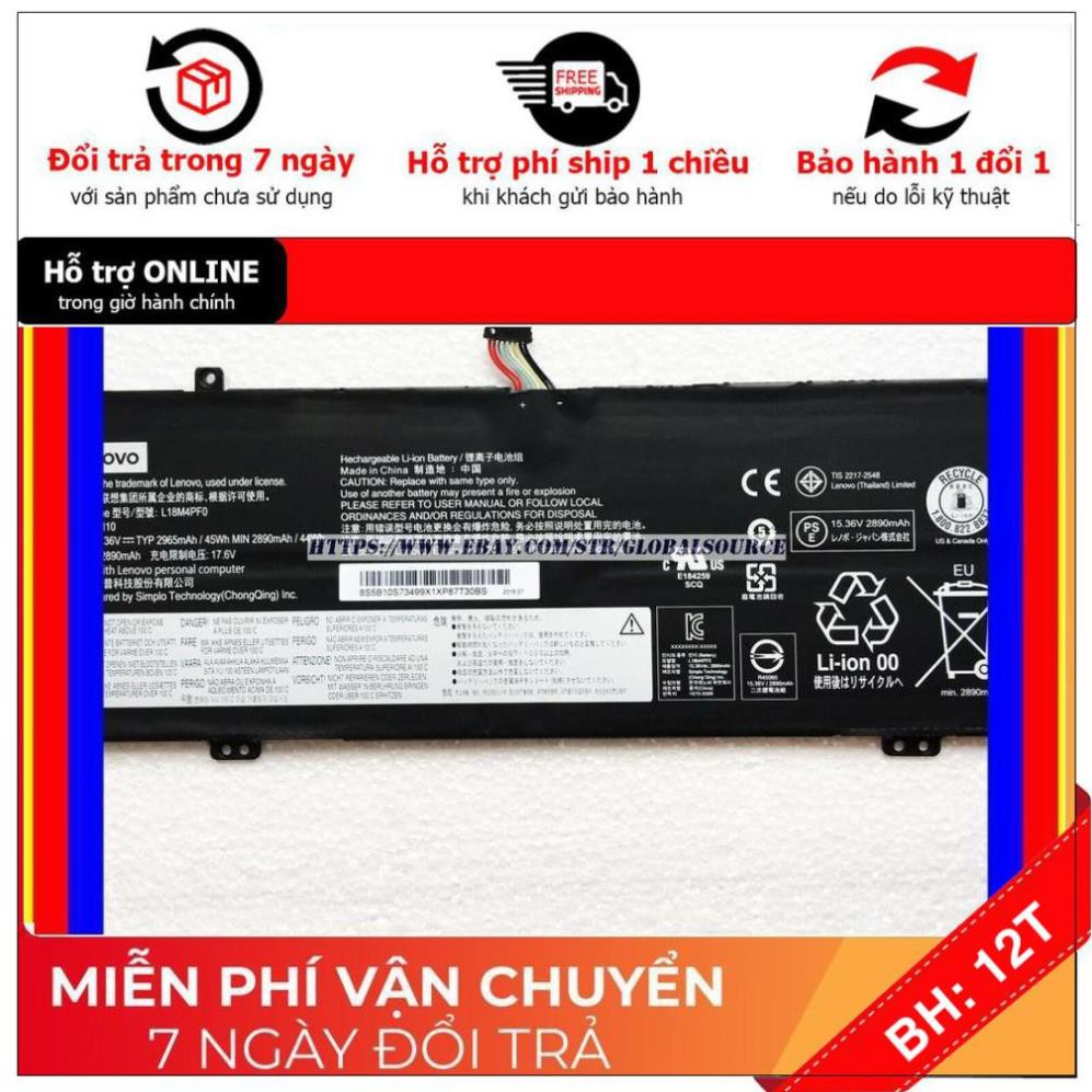 [BH12TH] [Pin ZIN ] Pin laptop lenovo L18D4PF0 L18M4PF0 14s 14s-IML 14s-IWL 13s 13s-IWL 13s-IML 45W ZIN .