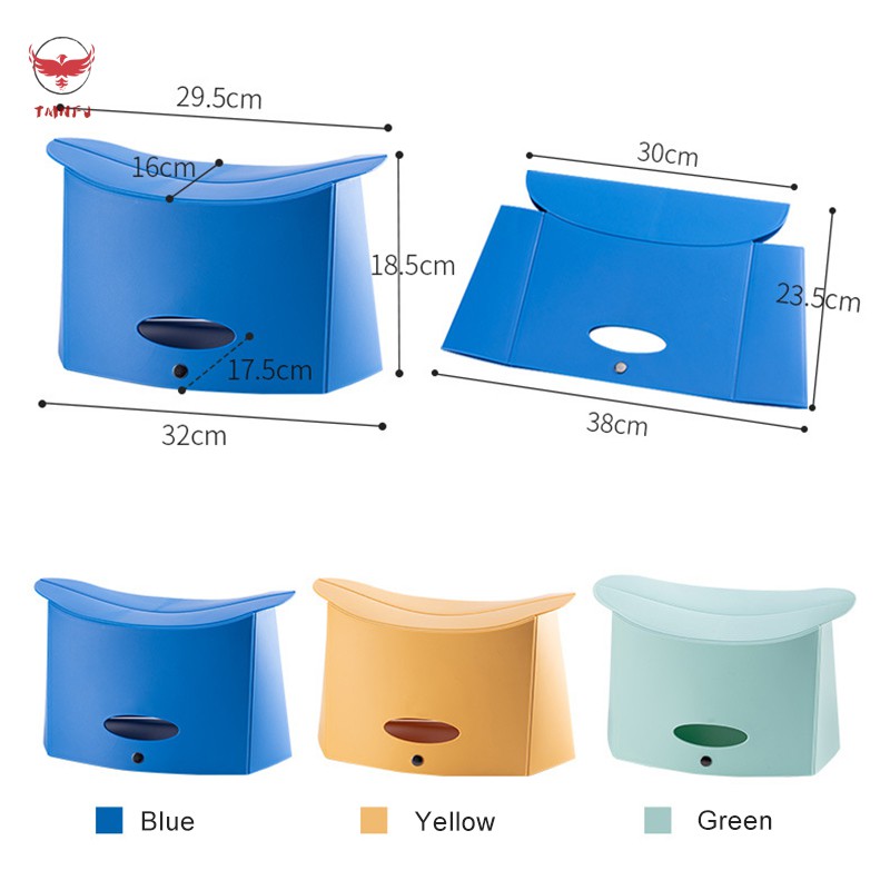 Ghế đẩu giấy xếp tiện dụng dùng khi đi cắm trại/câu cá du lịch ngoài trời