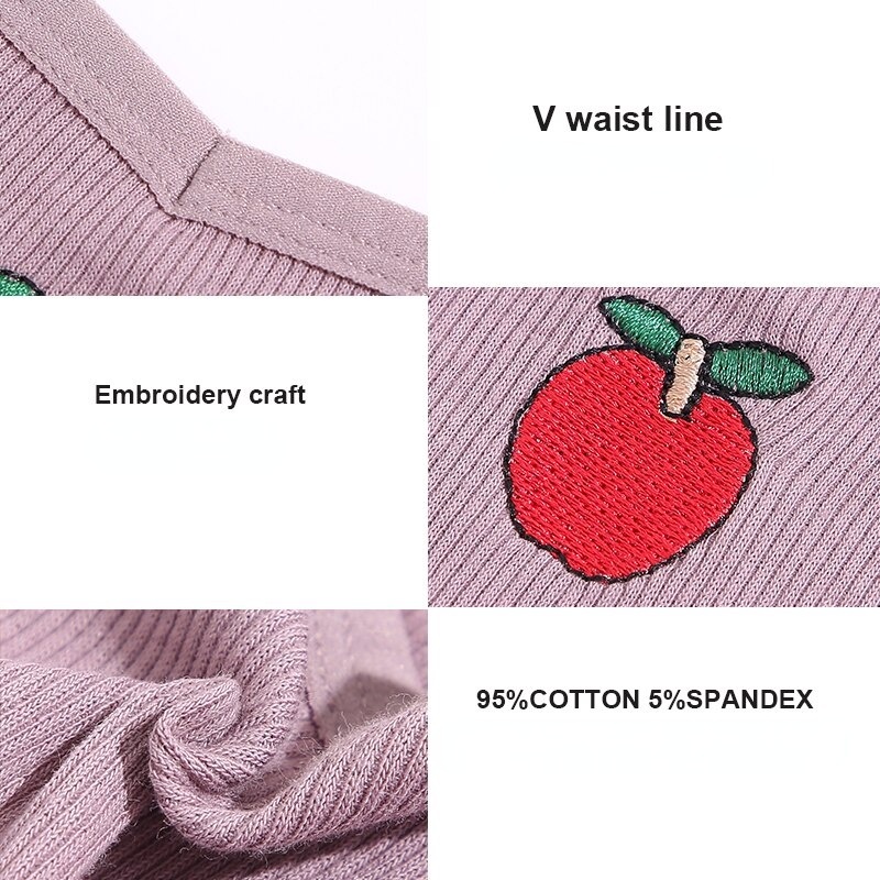 Quần lót lọt khe cotton thêu họa tiết quyến rũ thời trang dành cho nữ