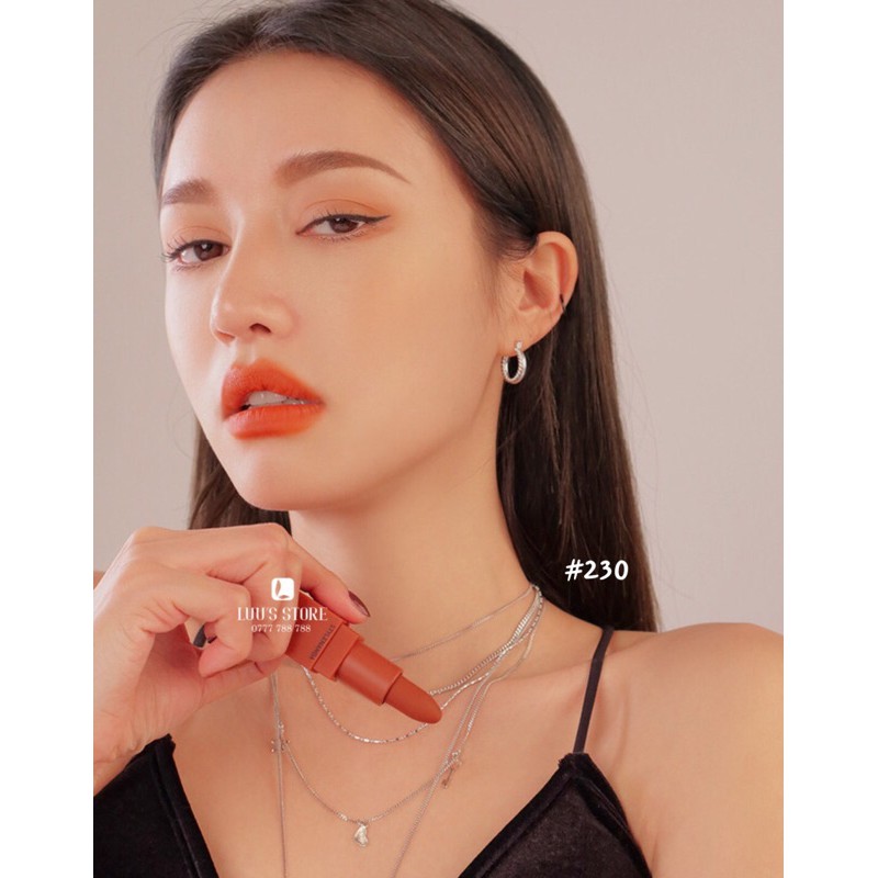 Son Thỏi 3ce 230 Kytaly Cam đỏ đất Trang điểm Moi Thefaceholic Com